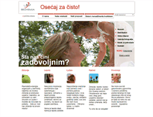 Tablet Screenshot of beohemija.com